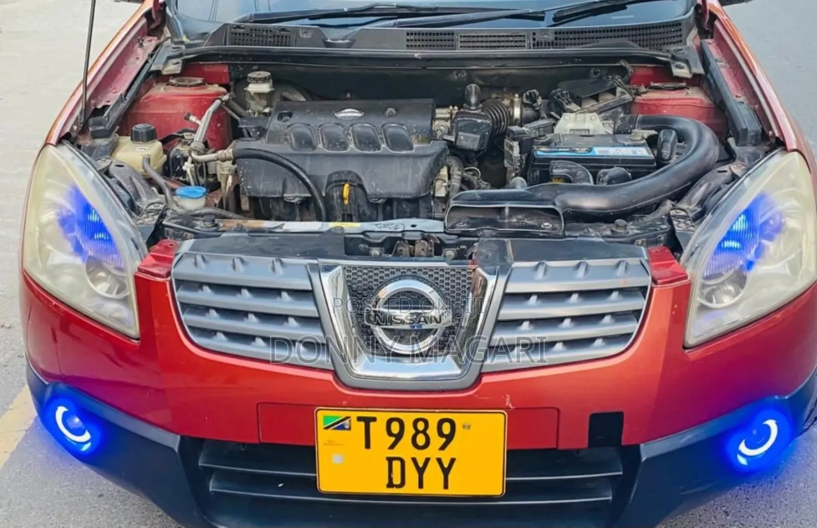 Nissan Dualis 2007 Orange