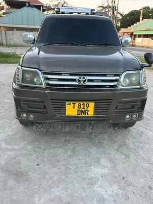 Toyota Land Cruiser Prado 1996 Gray