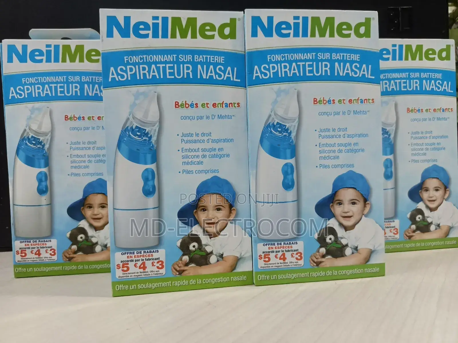 Neilmed Battery Operated Nasal Aspirator