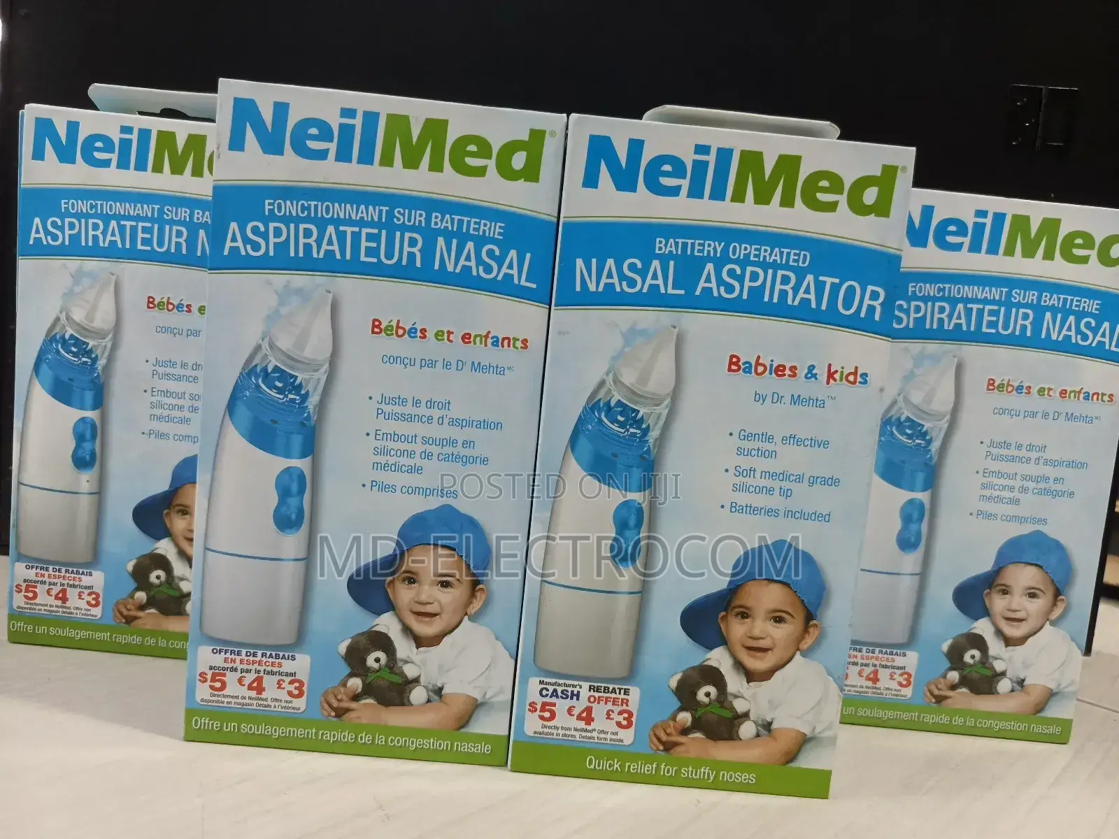 Neilmed Battery Operated Nasal Aspirator