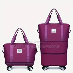Water Proof Expandable Travelling Duffel Bag With Wheels