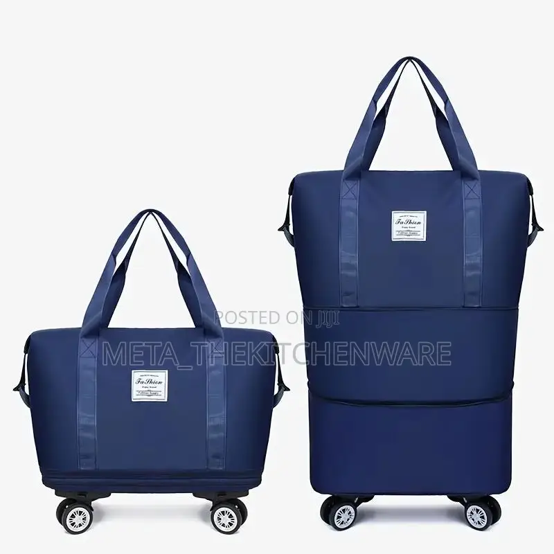 Water Proof Expandable Travelling Duffel Bag With Wheels
