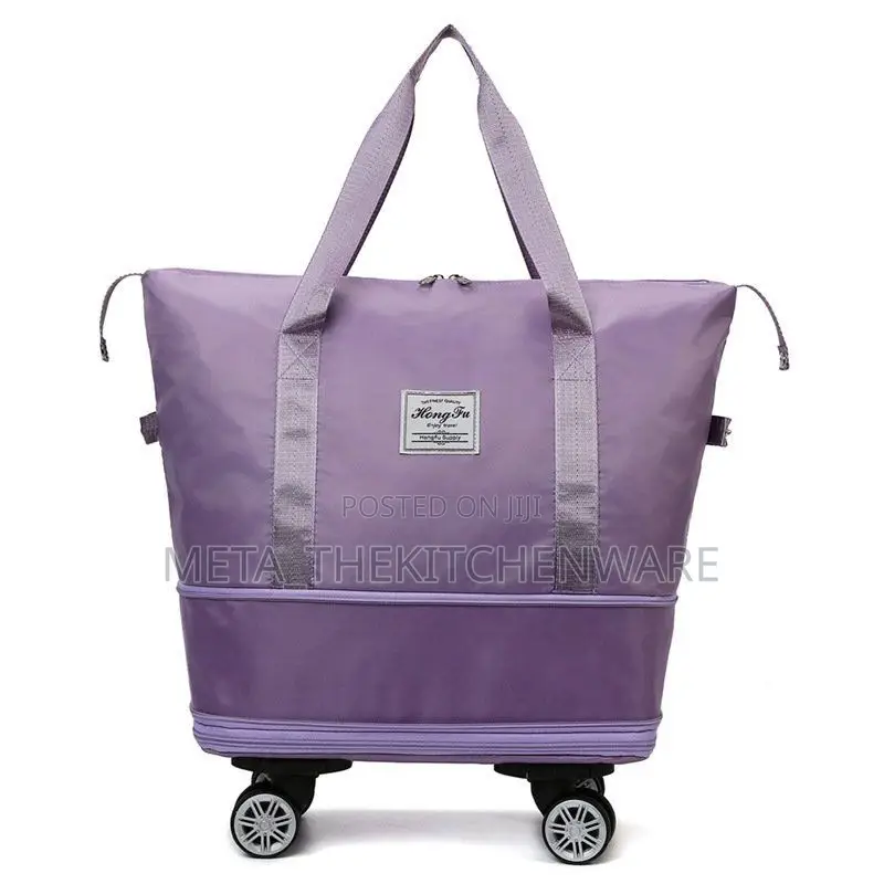 Water Proof Expandable Travelling Duffel Bag With Wheels