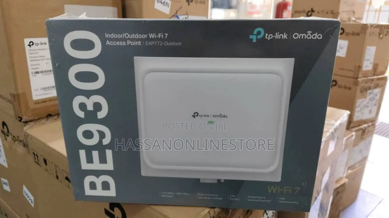 Tp-Link Omada Eap772-Outdoor Be9300 Tri-Band Wi-Fi 7 Access Point