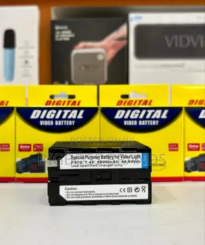 Digital Video Battery 6600 Mah