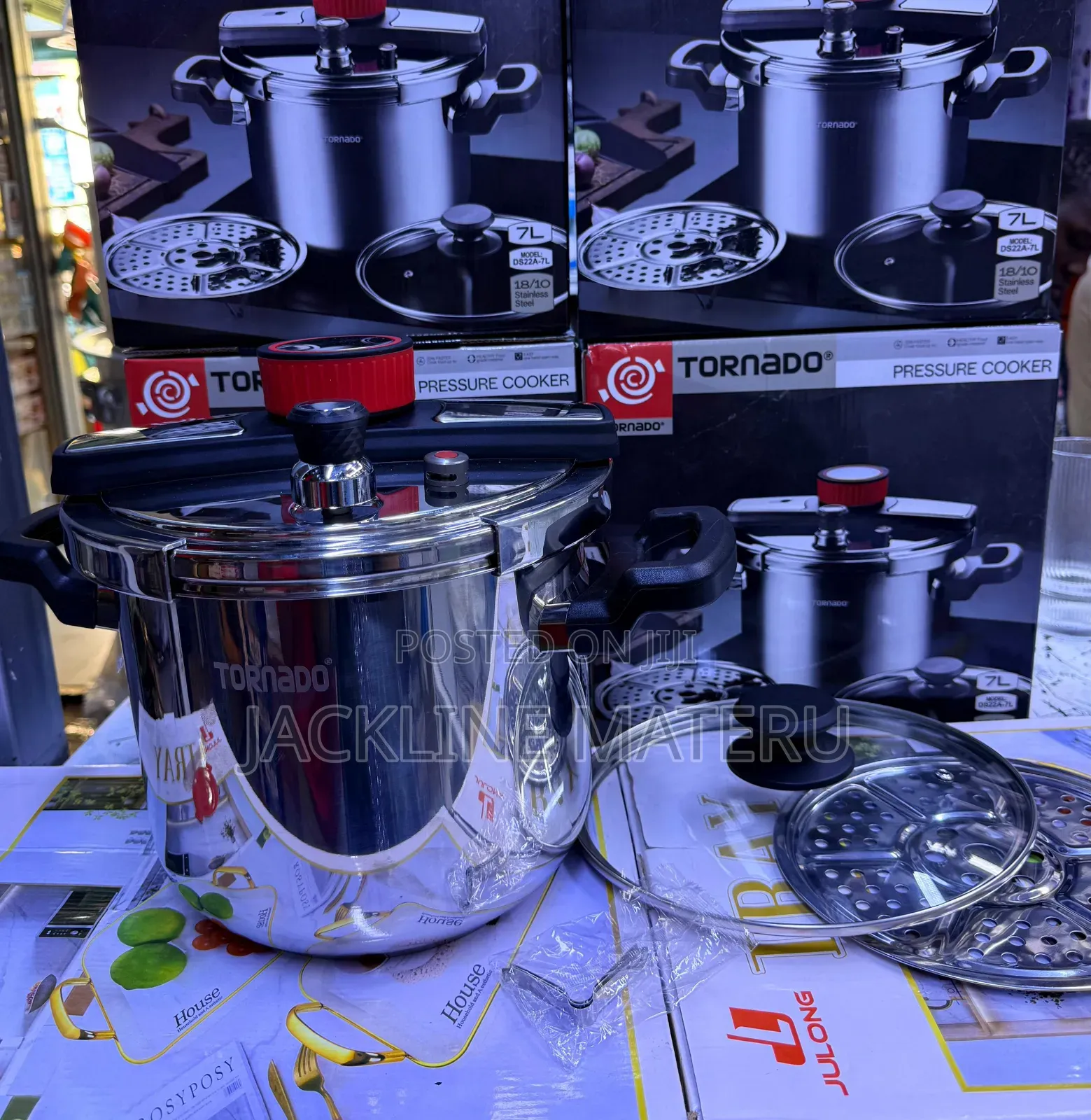 Pressure Cooker 7ltr 2in1