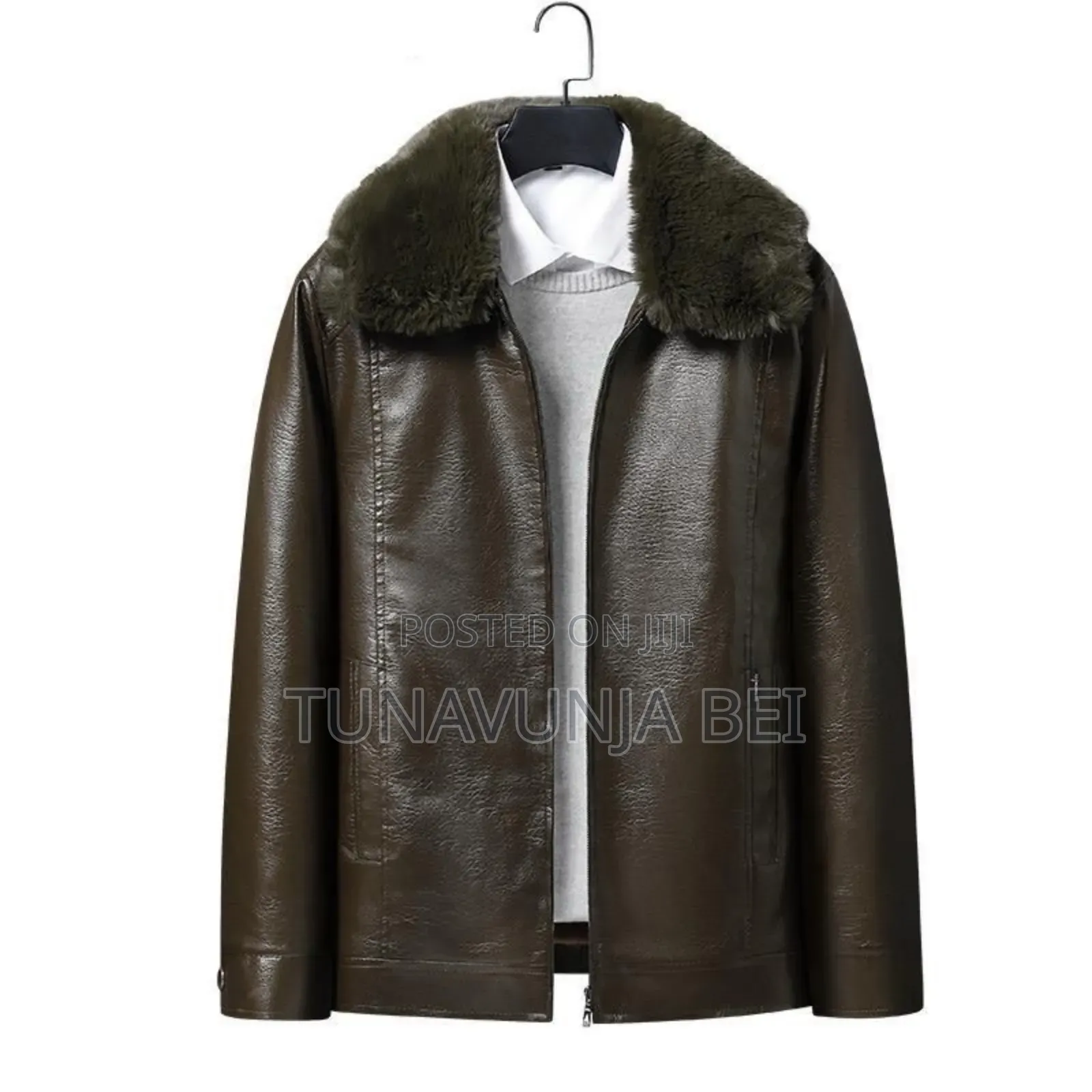 Leather Heavy Coat