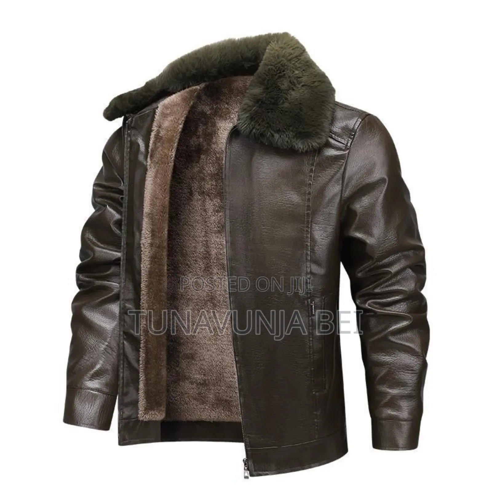 Leather Heavy Coat