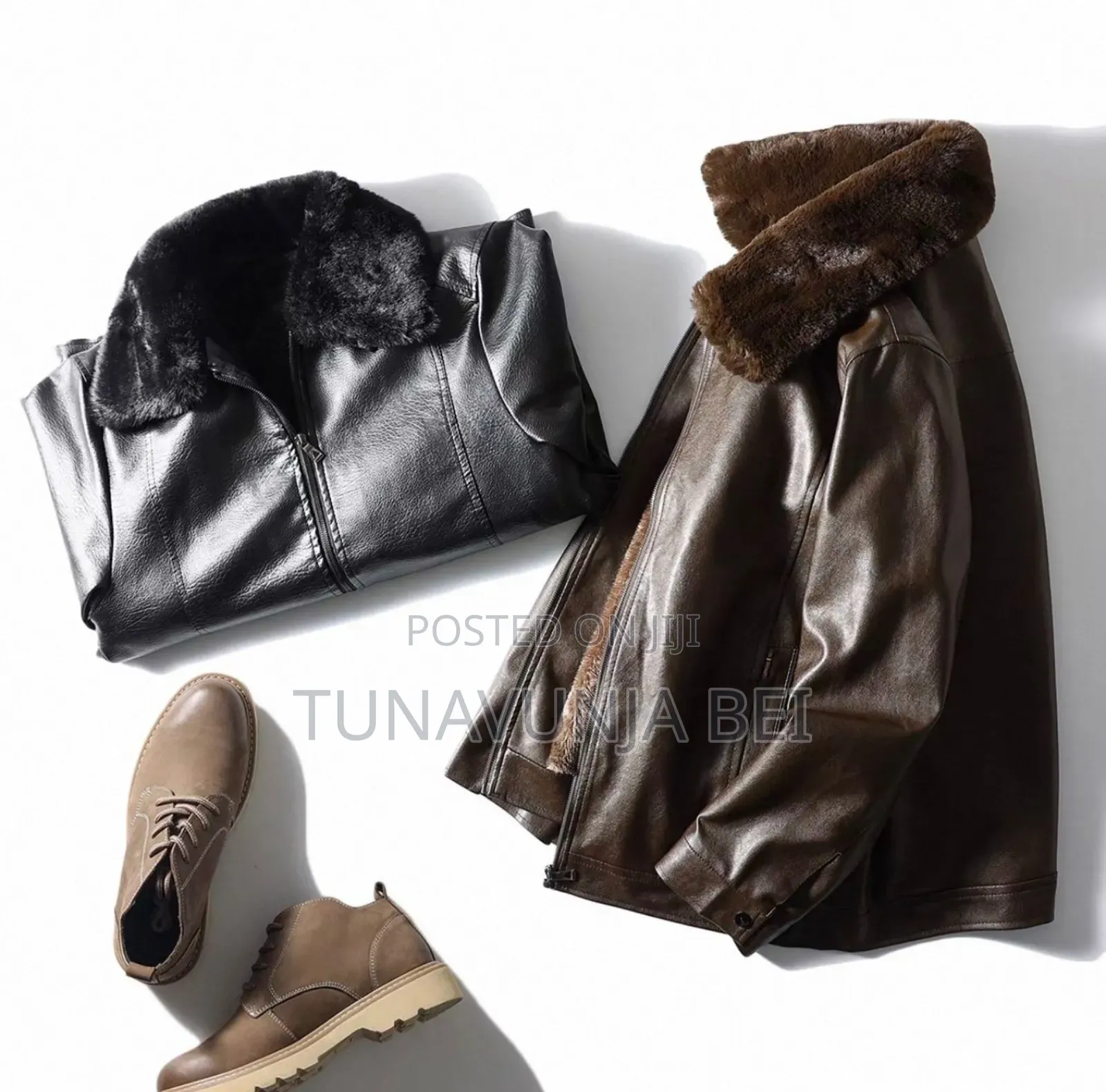 Leather Heavy Coat