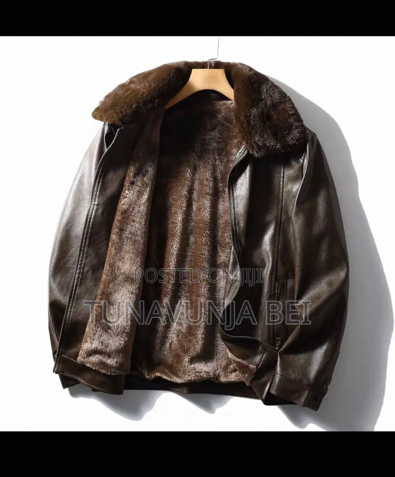 Leather Heavy Coat