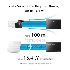 Tp-Link Omada Poe150s Gigabit Poe Injector Adapter – Brand New