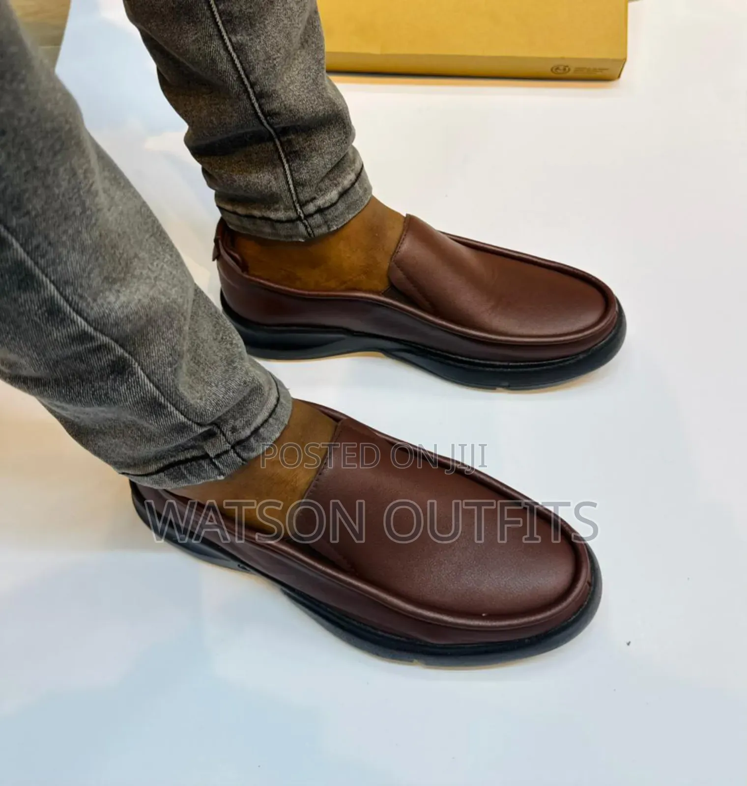 Viatu Vikali Casual Vya Leather