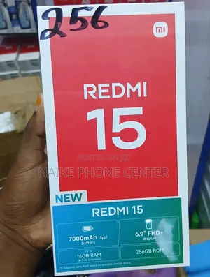 New Xiaomi Redmi 15 256 GB Black