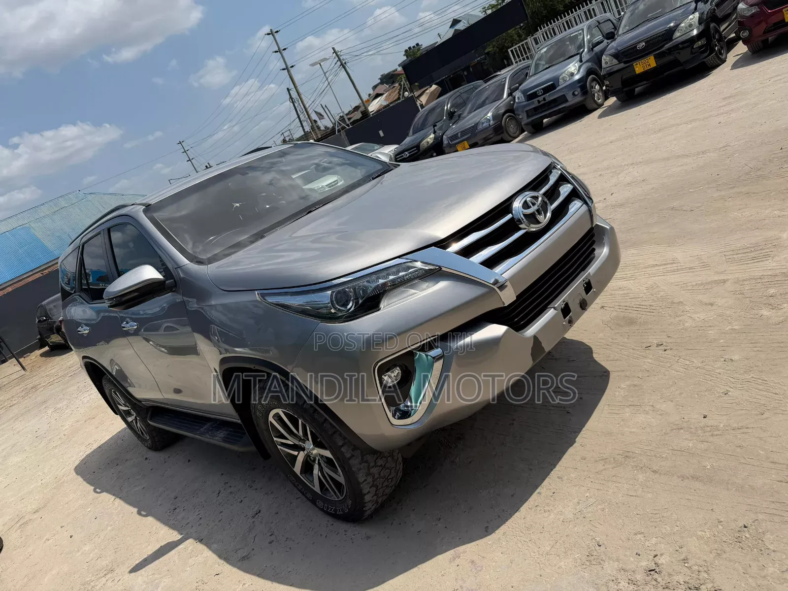 Toyota Fortuner 2.4 D AWD 2017 Gray