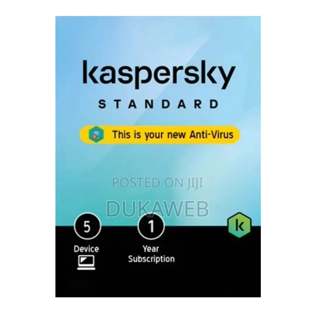 Kaspersky Standard Anti-Virus - 5 Device License – Brand New