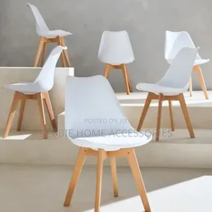 Nils Scandinavian-Style Chairs With Wooden Legs