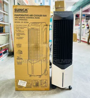 Sunca Evaporative Air Cooler Fan With a Digital Control Panel