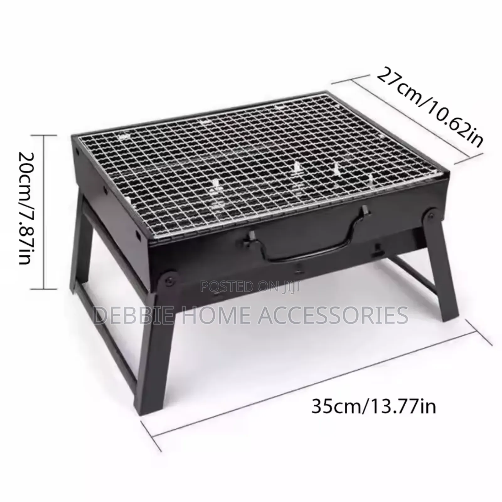 Portable Foldable Steel BBQ Grills (Charcoal Use)
