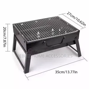 Portable Foldable Steel BBQ Grills (Charcoal Use)