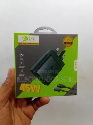 45w Usb C to Usb C Phone Charge