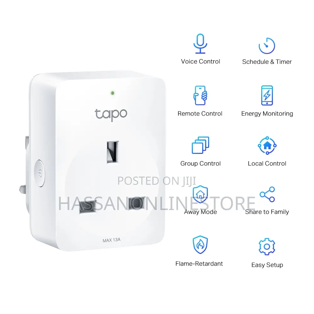 Tp-Link Tapo P110mini Smart Wi-Fi Socket, Energy Monitoring