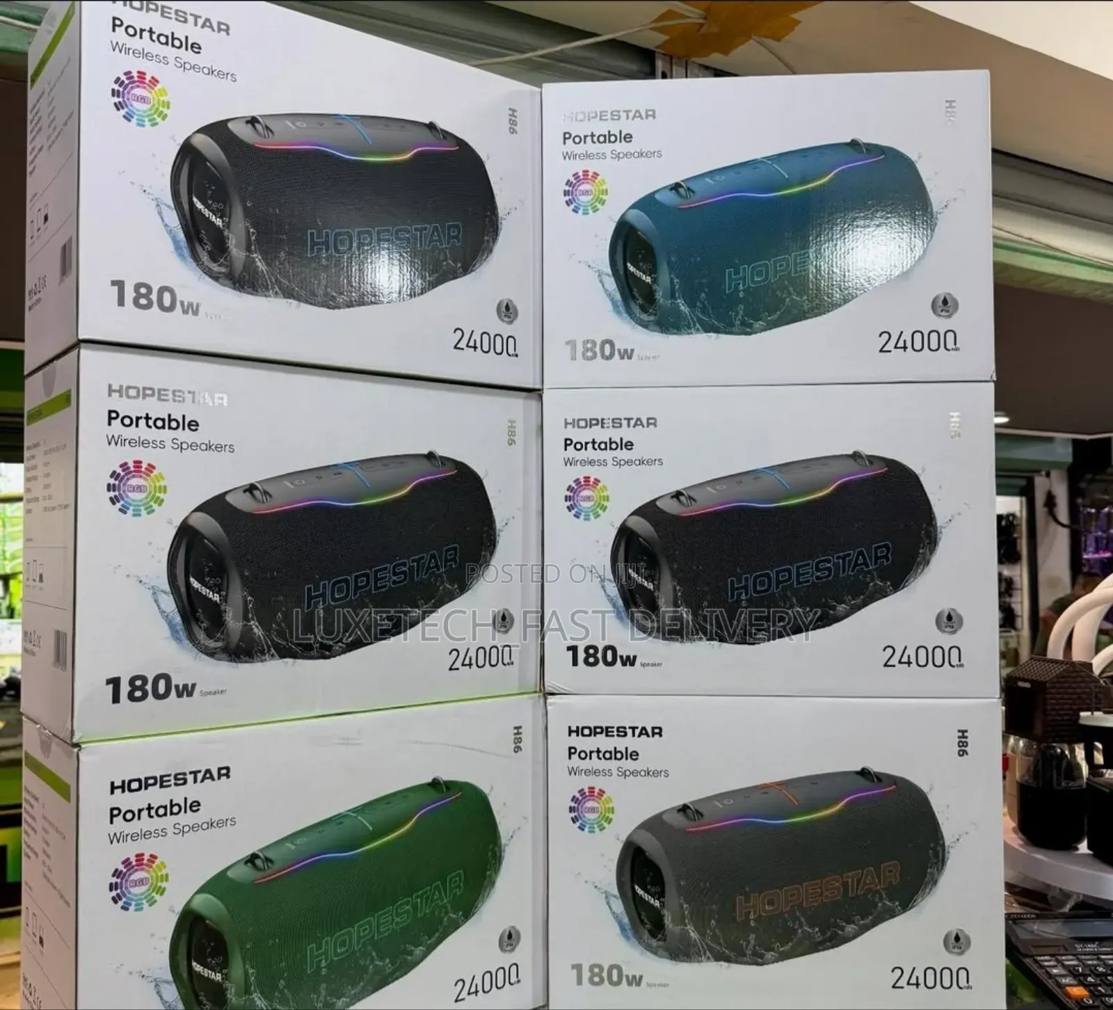 Hopestar H86 Portable Wireless Speaker 180w With Mic