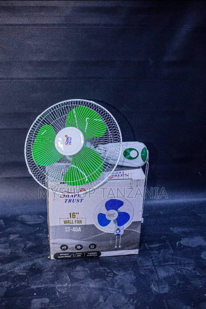 Shape Trust Wall Fan Size 16 New