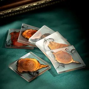 Resin Wooden Coasters Set
(6pcs)