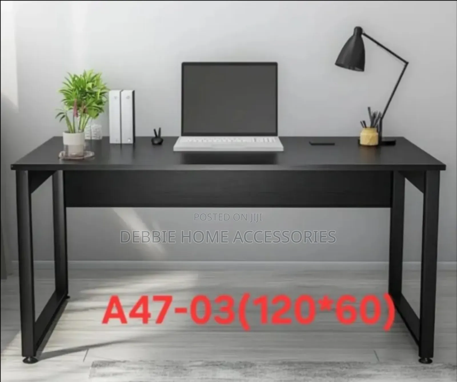 Black Computer Desk- Model A47-03 (120*60).