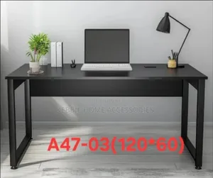 Black Computer Desk- Model A47-03 (120*60).