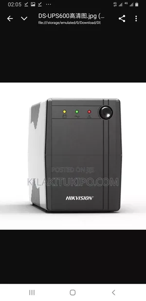 Ds-1000va Smart Ups Hikvision Backup Series