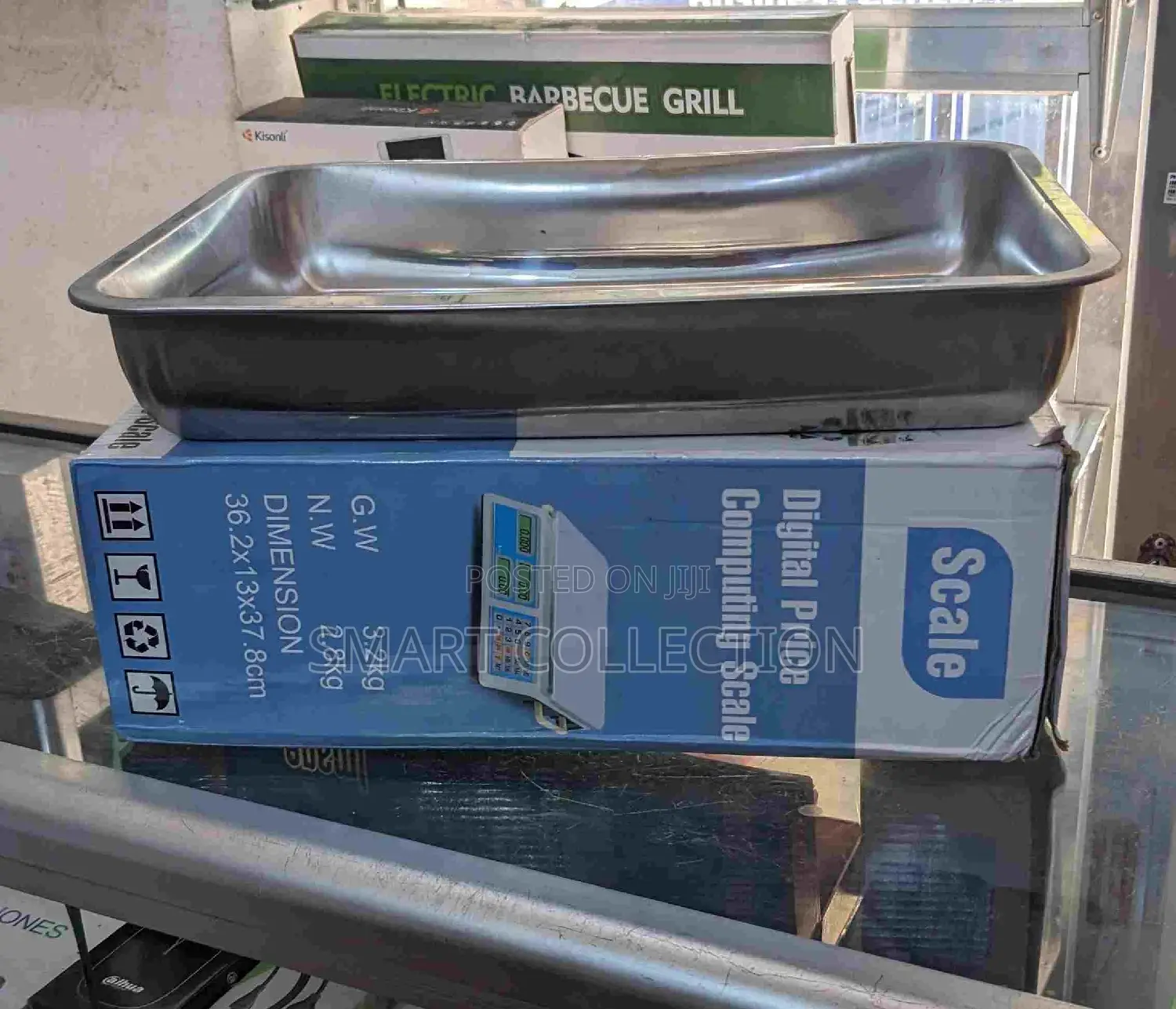 Digital Price Computing Scale With Big Weighing Tray
