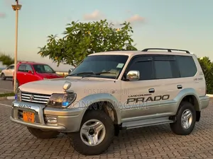 Toyota Land Cruiser Prado 2002 White