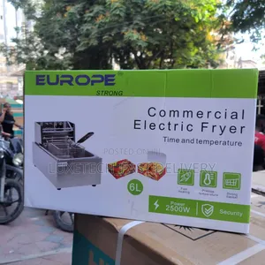 Europe Deep Fat Fryer 6l Stainless Steel