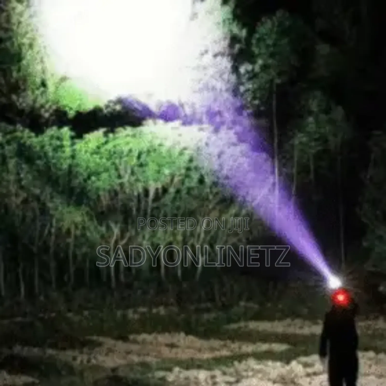 2 in 1 Powerful Led Flashlight With Power Bank