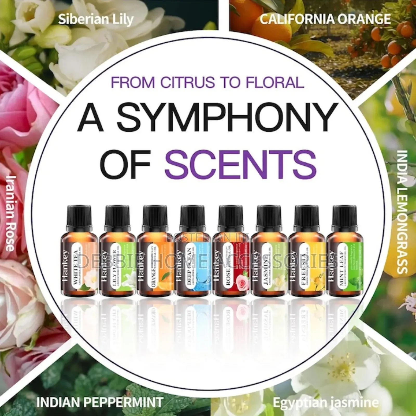 Aromatherapy Essential Oil Set-8pcs