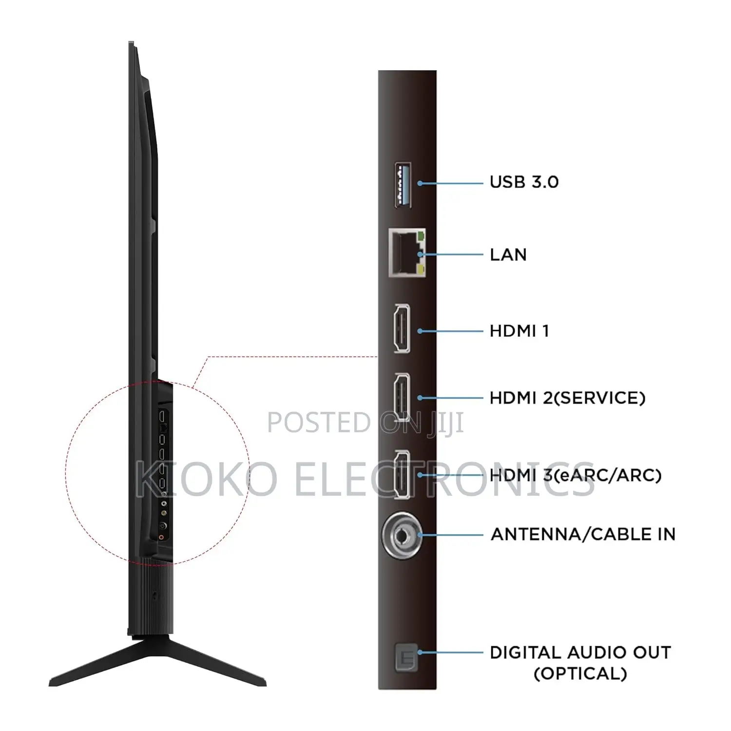 65” Tcl Google Tv O/S