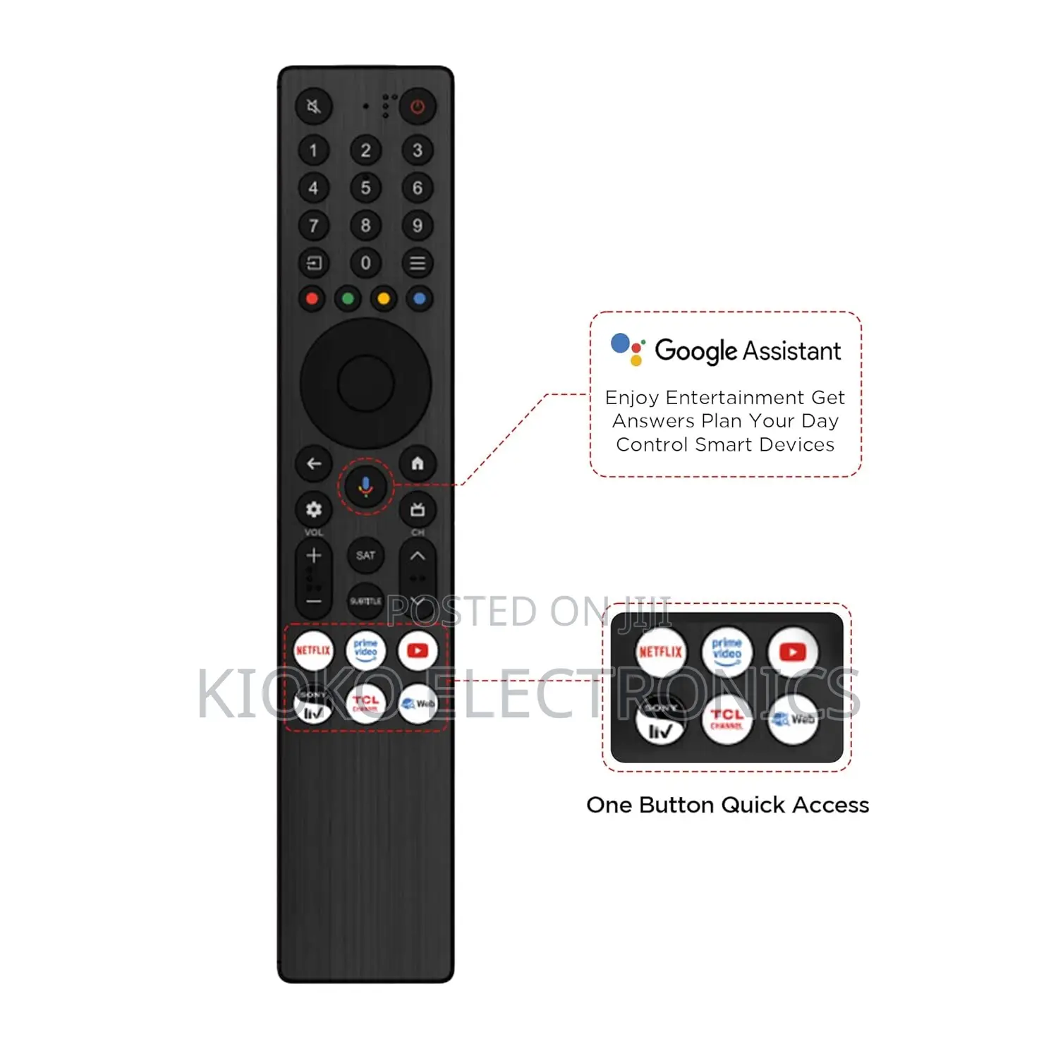 65” Tcl Google Tv O/S
