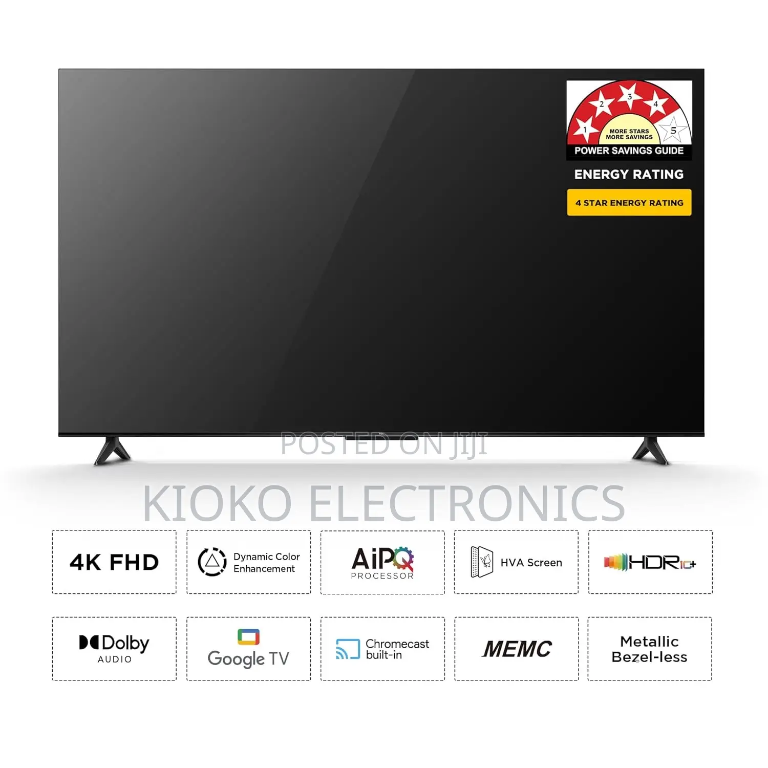 65” Tcl Google Tv O/S