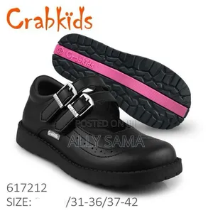 School Shoes Crab Kids Full Material Leather