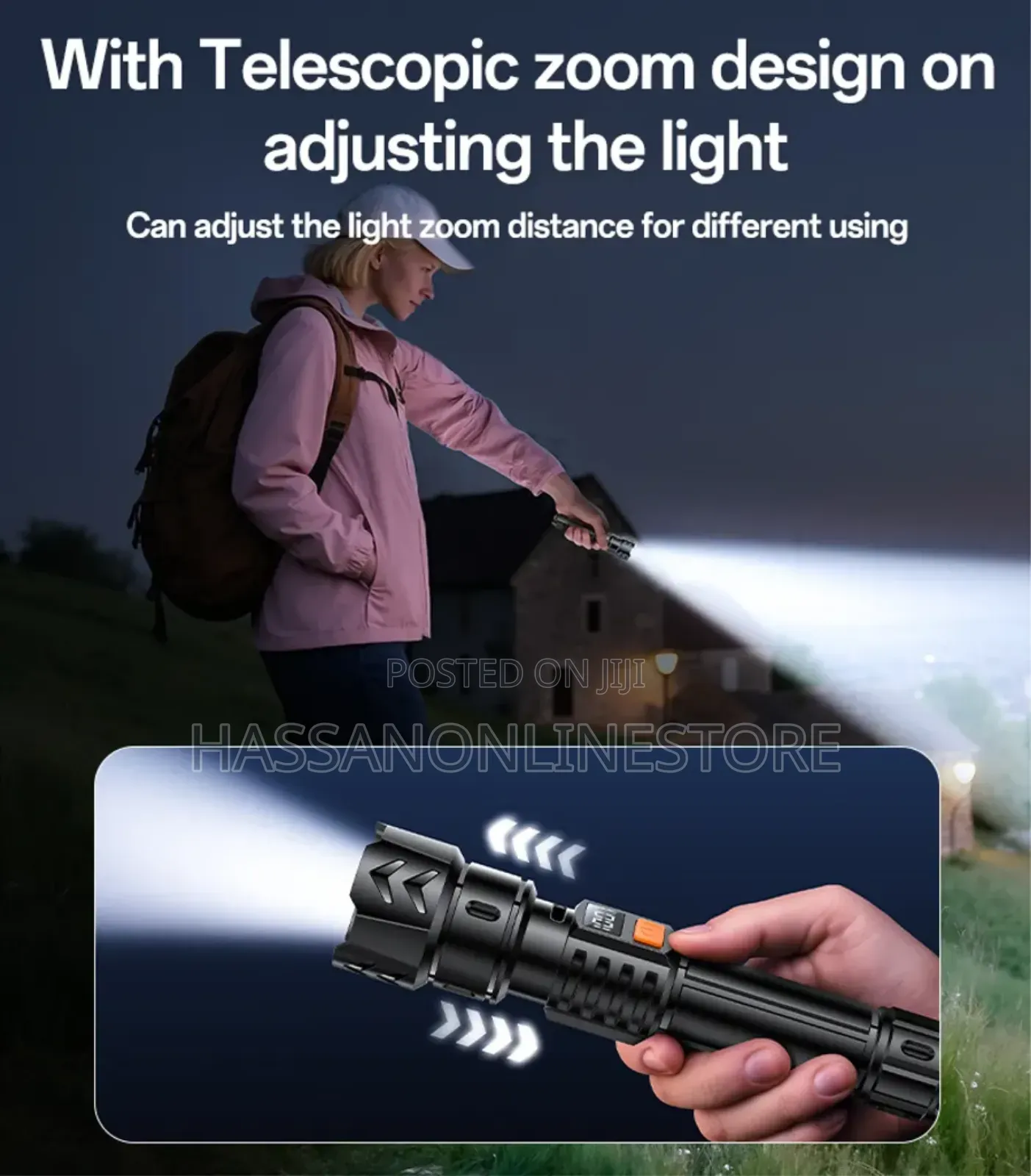 Yesido Tc10 Rechargeable Flash Light