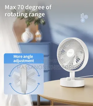 Yesido Yf12 7 Blades Mini Desktop Fan