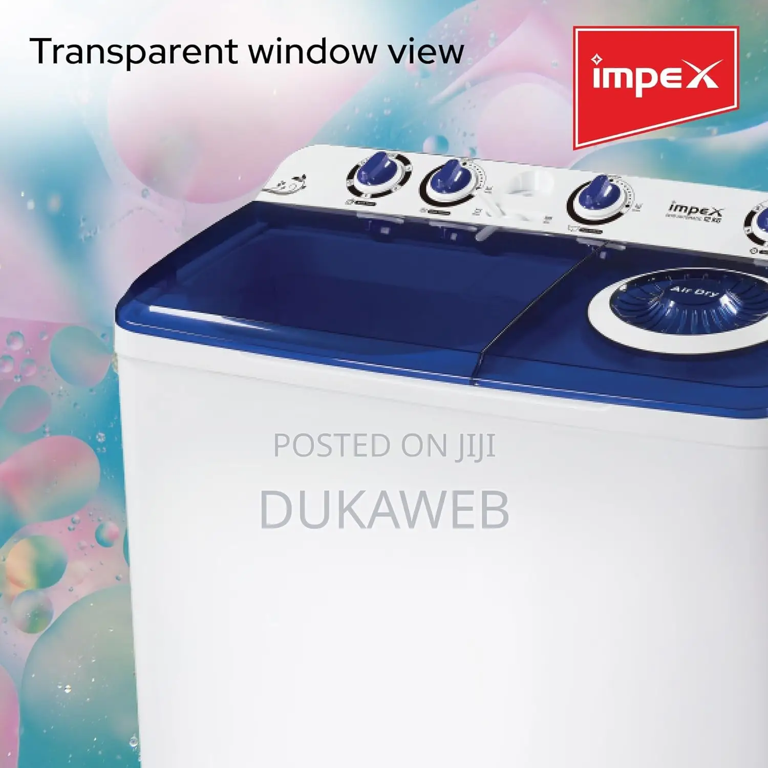 Impex Wm 4202 10kg Semi-Automatic Washing Machine – Brand New