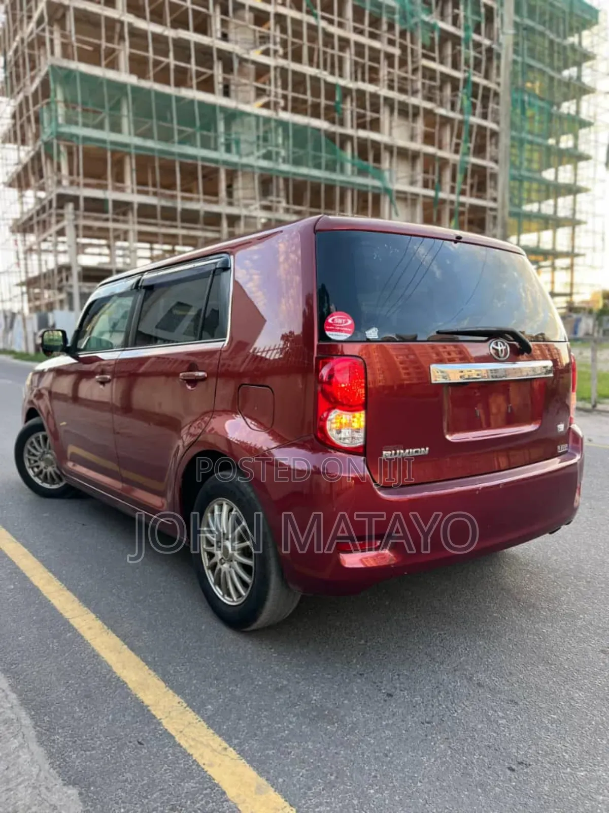 Toyota Corolla Rumion 2008 Maroon
