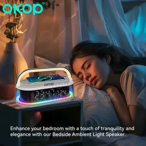 Alarm Clock Bluetooth Speaker