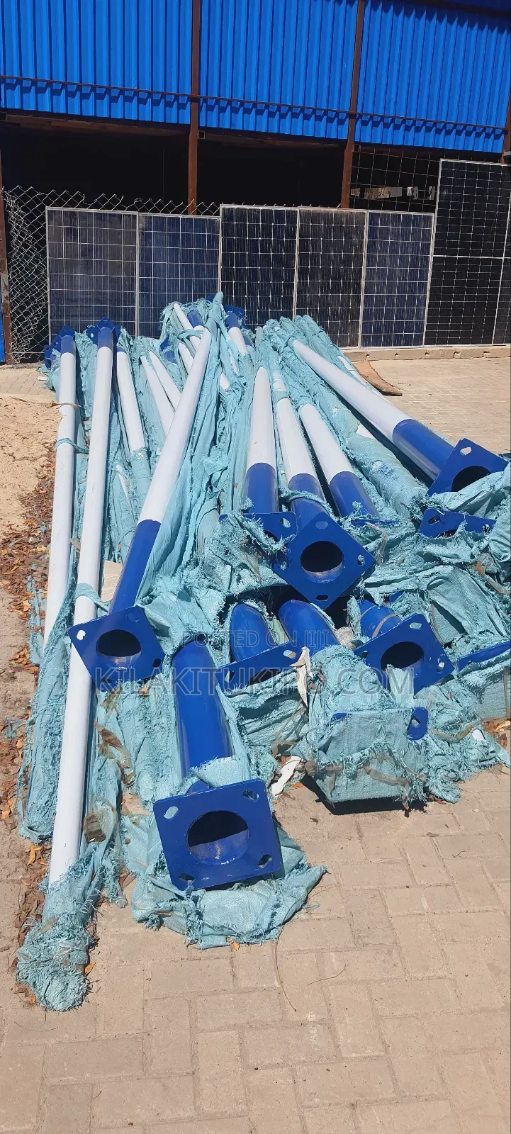 Galvanize Poles Height 8m