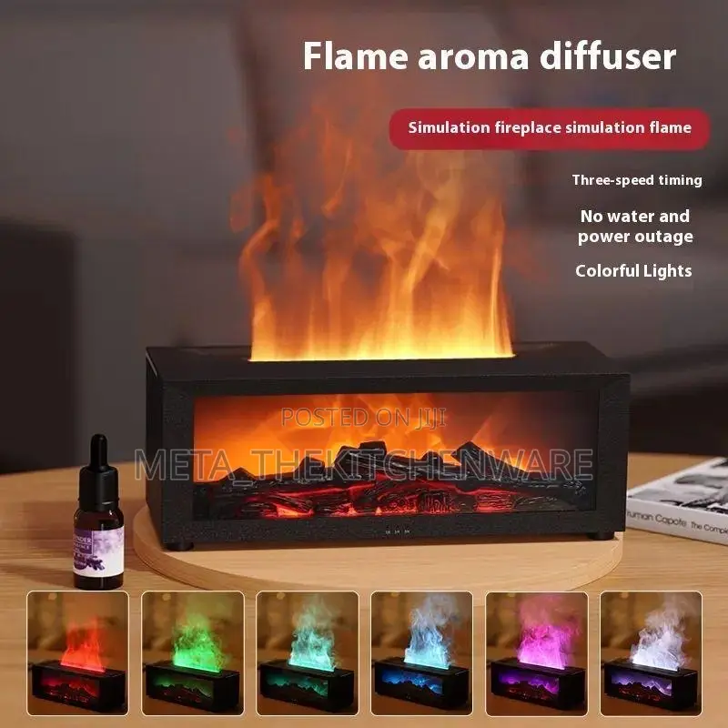 Flame Fire Place With Aroma Diffuser