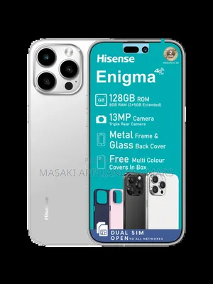 New Hisense A7 128 GB White