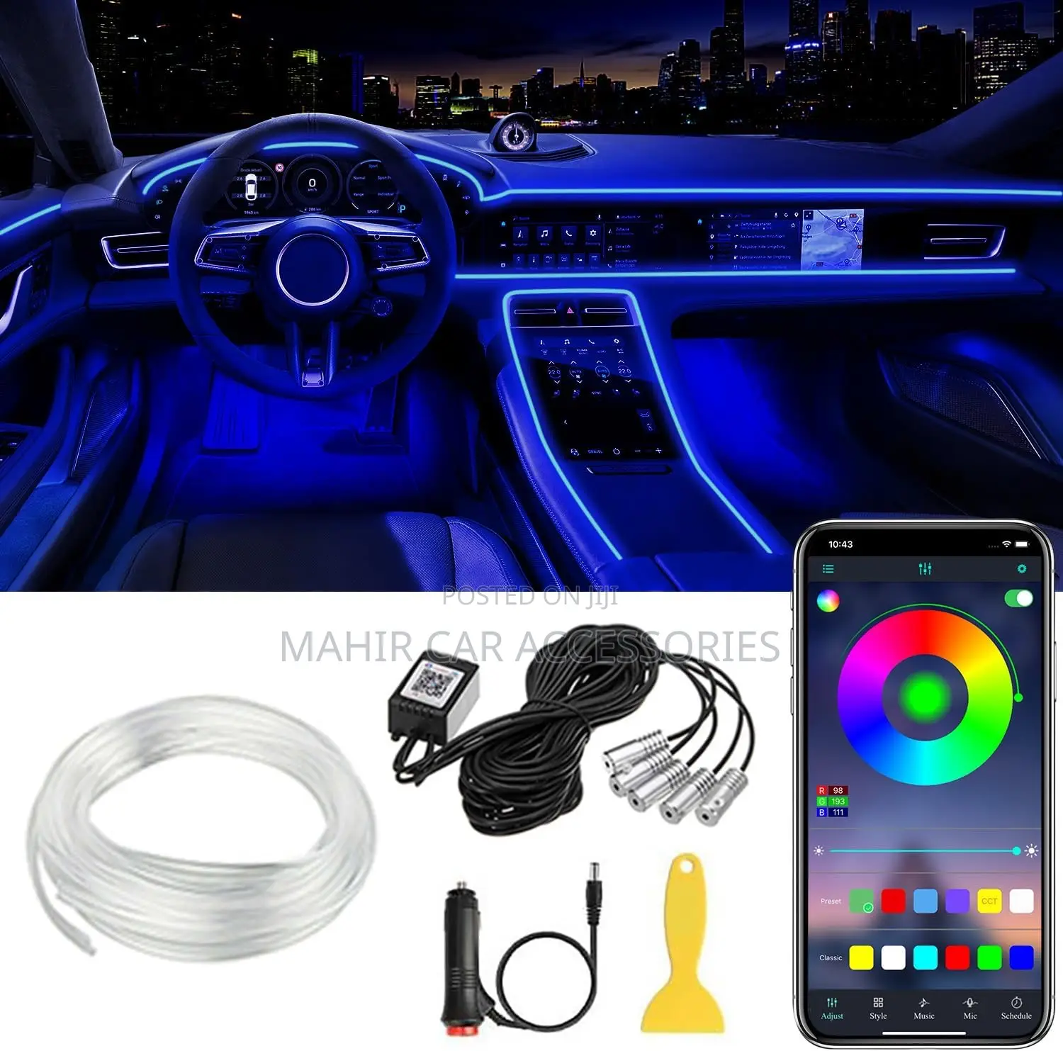 Car Ambient Interior Leds