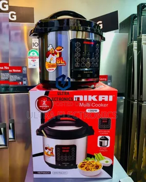 Nikai Pressure Cooker/ Multi Cooker With Digital Control 8l 1300w